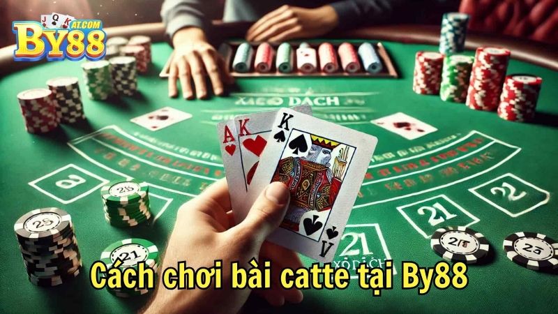 Cách chơi bài catte tại By88 
